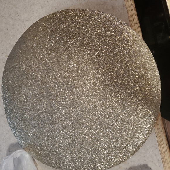 15 Gold Glitter Place Matts - Picture 1 of 1